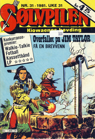 Cover for Sølvpilen (Allers Forlag, 1970 series) #31/1981