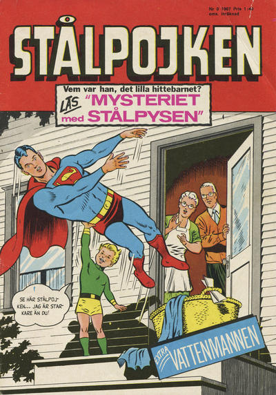 Cover for Stålpojken (Centerförlaget, 1959 series) #9/1967