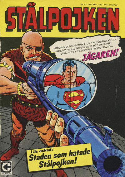 Cover for Stålpojken (Centerförlaget, 1959 series) #11/1967
