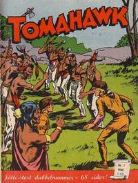 Cover Thumbnail for Tomahawk (Centerförlaget, 1951 series) #7/1954