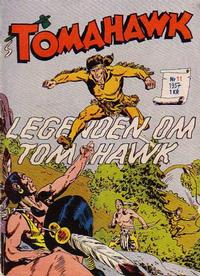 Cover Thumbnail for Tomahawk (Centerförlaget, 1951 series) #11/1957