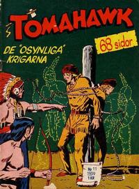 Cover Thumbnail for Tomahawk (Centerförlaget, 1951 series) #11/1959