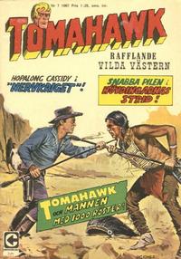 Cover Thumbnail for Tomahawk (Centerförlaget, 1951 series) #7/1967