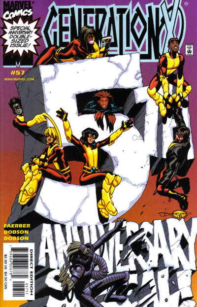 Cover for Generation X (Marvel, 1994 series) #57 [Direct Edition]