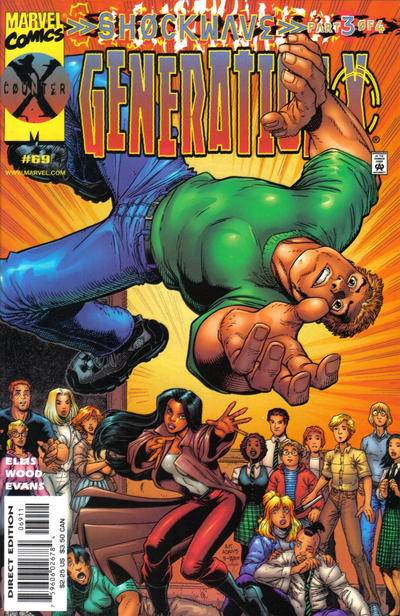 Cover for Generation X (Marvel, 1994 series) #69 [Direct Edition]