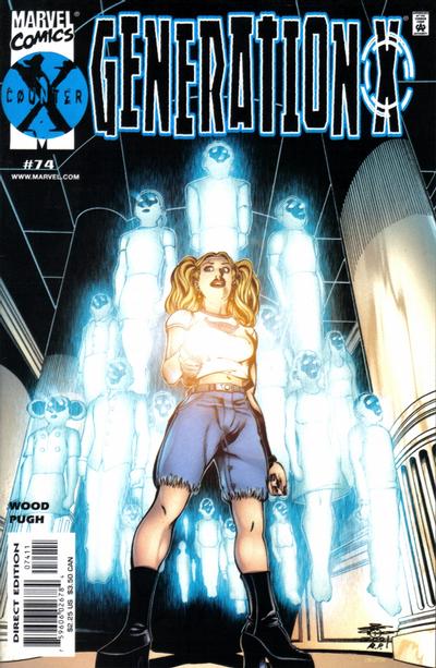 Cover for Generation X (Marvel, 1994 series) #74 [Direct Edition]