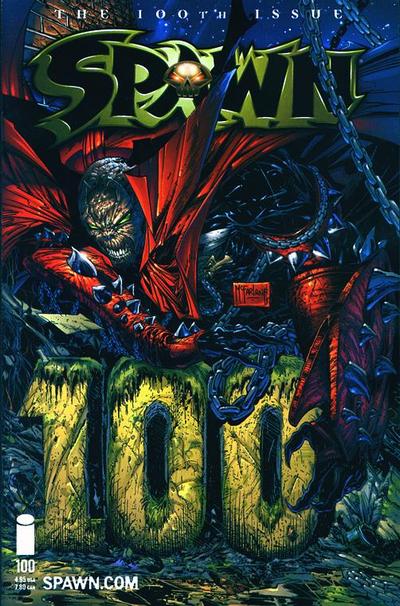 Cover for Spawn (Image, 1992 series) #100 [Todd McFarlane]