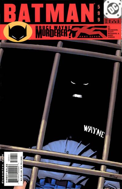Cover for Batman (DC, 1940 series) #599 [Direct Sales]