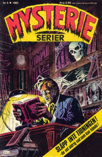 Cover for Mysterieserier (Semic, 1983 series) #5/1983