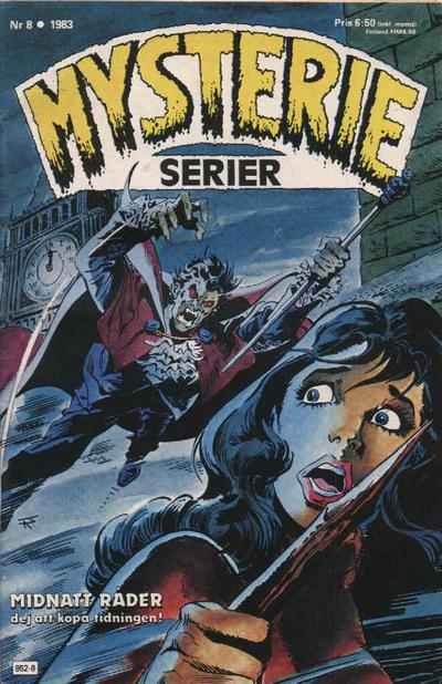 Cover for Mysterieserier (Semic, 1983 series) #8/1983