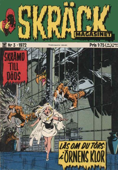 Cover for Skräckmagasinet (Williams Förlags AB, 1972 series) #3/1972