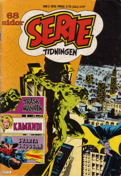 Cover for Serietidningen (Williams Förlags AB, 1975 series) #5/1976