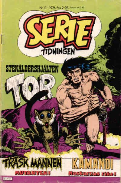 Cover for Serietidningen (Semic, 1976 series) #11/1976