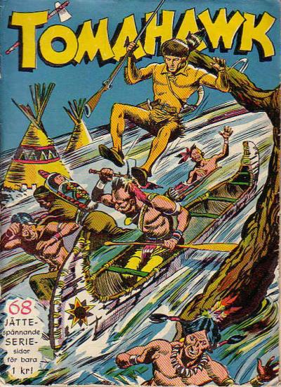 Cover for Tomahawk (Centerförlaget, 1951 series) #2/1952