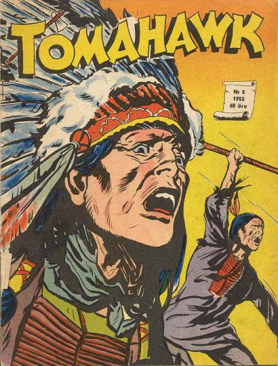 Cover for Tomahawk (Centerförlaget, 1951 series) #5/1953