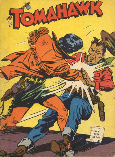 Cover for Tomahawk (Centerförlaget, 1951 series) #6/1953