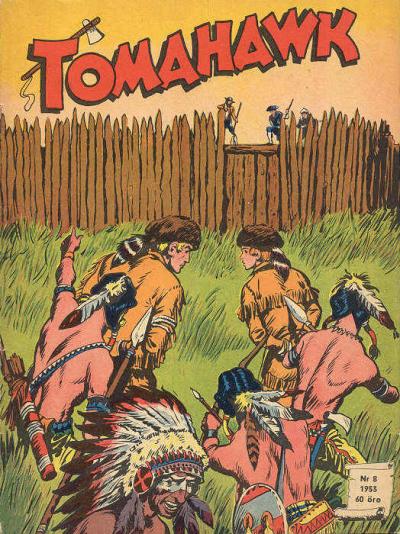 Cover for Tomahawk (Centerförlaget, 1951 series) #8/1953