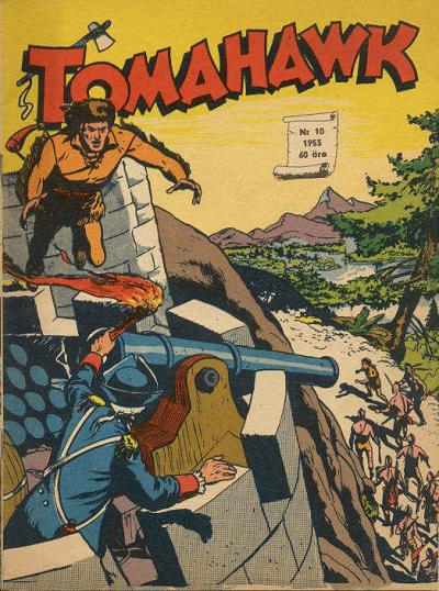 Cover for Tomahawk (Centerförlaget, 1951 series) #10/1953