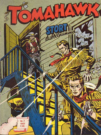 Cover for Tomahawk (Centerförlaget, 1951 series) #7/1955
