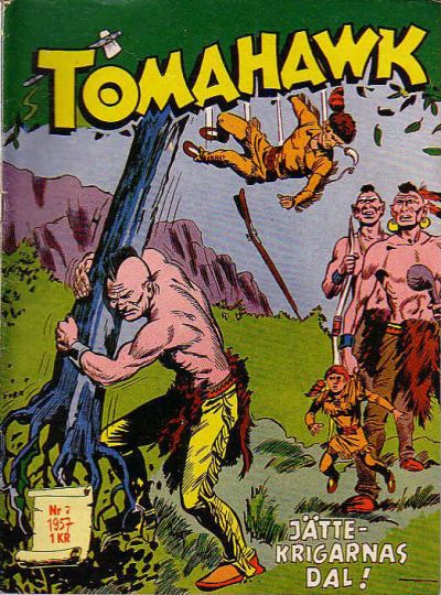 Cover for Tomahawk (Centerförlaget, 1951 series) #7/1957