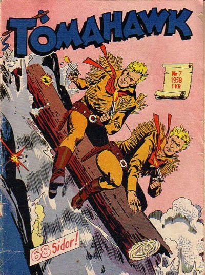 Cover for Tomahawk (Centerförlaget, 1951 series) #7/1958