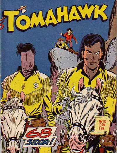 Cover for Tomahawk (Centerförlaget, 1951 series) #10/1958