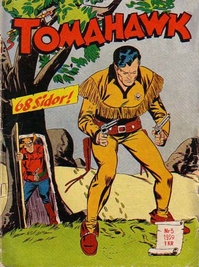 Cover for Tomahawk (Centerförlaget, 1951 series) #5/1959