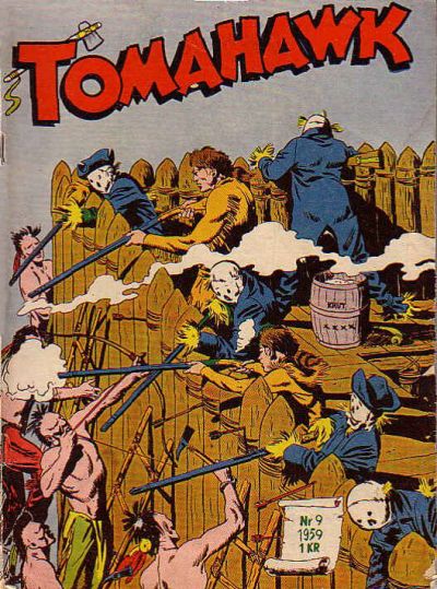 Cover for Tomahawk (Centerförlaget, 1951 series) #9/1959