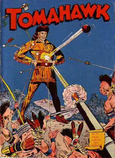 Cover for Tomahawk (Centerförlaget, 1951 series) #8/1960