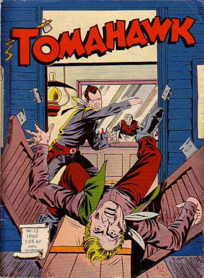 Cover for Tomahawk (Centerförlaget, 1951 series) #12/1960