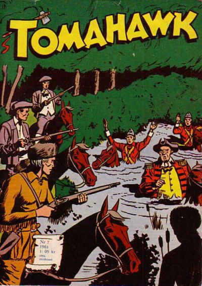 Cover for Tomahawk (Centerförlaget, 1951 series) #7/1961