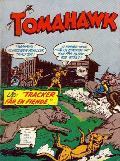 Cover for Tomahawk (Centerförlaget, 1951 series) #10/1961