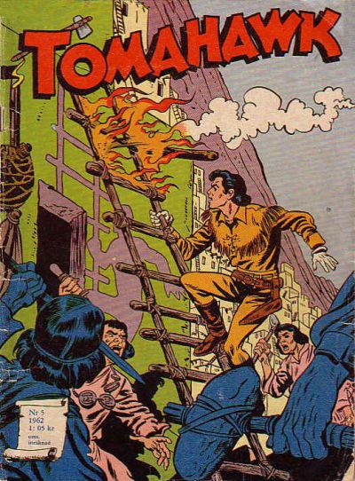 Cover for Tomahawk (Centerförlaget, 1951 series) #5/1962