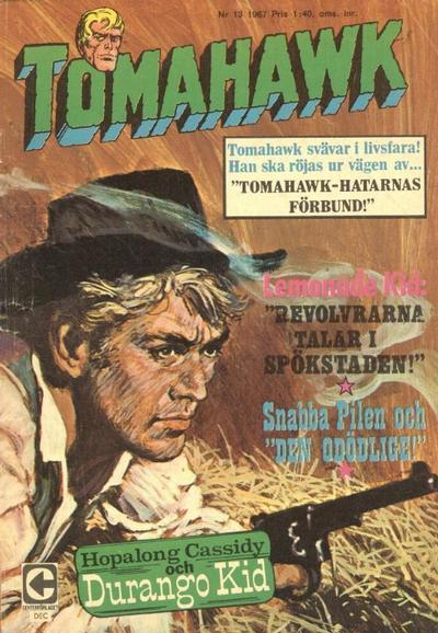 Cover for Tomahawk (Centerförlaget, 1951 series) #13/1967