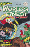 Cover for Superman Presents World's Finest Comic Monthly (K. G. Murray, 1965 series) #29