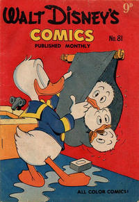 Cover Thumbnail for Walt Disney's Comics (W. G. Publications; Wogan Publications, 1946 series) #81