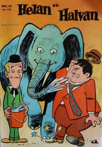 Cover Thumbnail for Helan og Halvan (Illustrerte Klassikere / Williams Forlag, 1963 series) #10