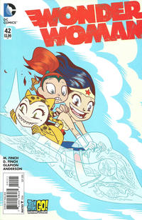 Cover Thumbnail for Wonder Woman (DC, 2011 series) #42 [Teen Titans Go! Cover]