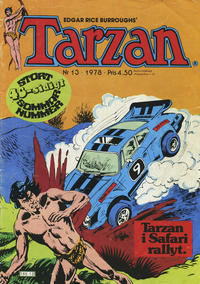 Cover Thumbnail for Tarzan (Atlantic Förlags AB, 1977 series) #13/1978