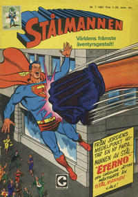Cover Thumbnail for Stålmannen (Centerförlaget, 1949 series) #7/1967