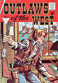 Cover Thumbnail for Outlaws of the West (L. Miller & Son, 1958 series) #7