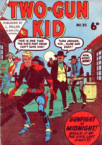 Cover Thumbnail for Two-Gun Kid (L. Miller & Son, 1951 series) #32