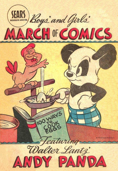 Cover for Boys' and Girls' March of Comics (Western, 1946 series) #5 [Red Goose variant]