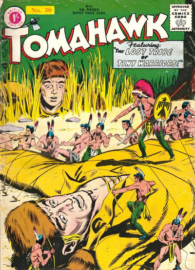 Cover for Tomahawk (Thorpe & Porter, 1954 series) #30