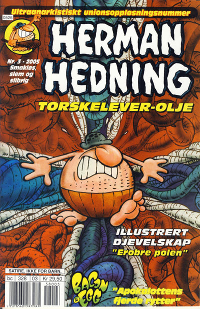 Cover for Herman Hedning (Hjemmet / Egmont, 1998 series) #3/2005