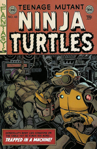 Cover for Teenage Mutant Ninja Turtles (IDW, 2011 series) #48 [Ryan Browne Subscription]