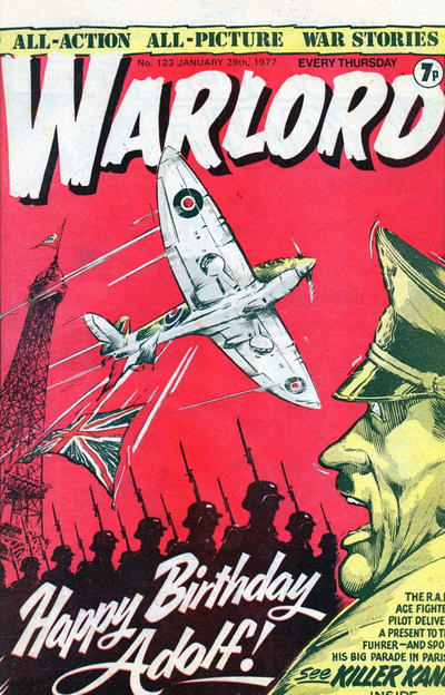 Cover for Warlord (D.C. Thomson, 1974 series) #123