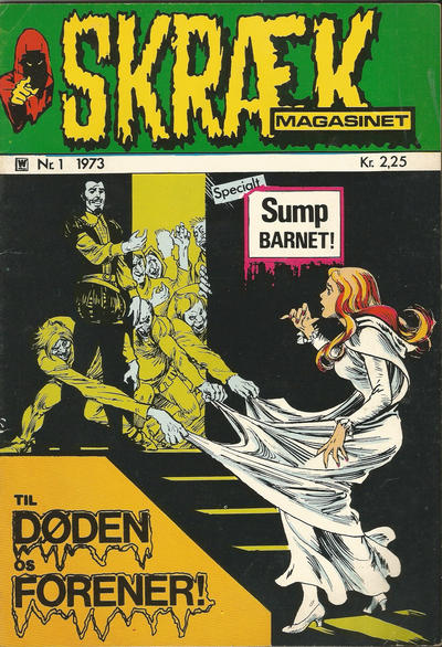 Cover for Skrækmagasinet (Williams, 1972 series) #1/1973