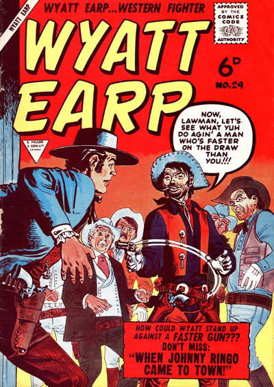 Cover for Wyatt Earp (L. Miller & Son, 1957 series) #29