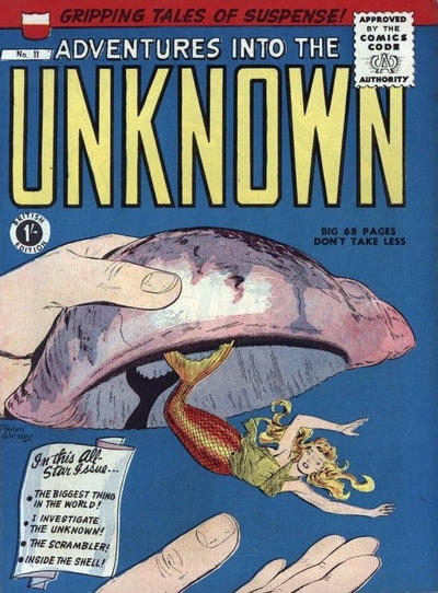 Cover for Adventures into the Unknown (Arnold Book Company, 1950 ? series) #11